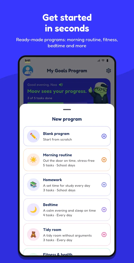 Ready-made programs
